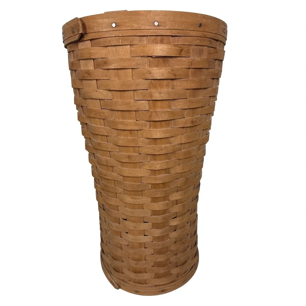 Longaberger 1989 Umbrella Stand Basket 17 3/4
